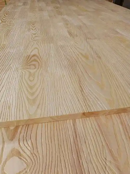 橡胶胶木水曲柳压纹指接e0实木集成家具直接集成板