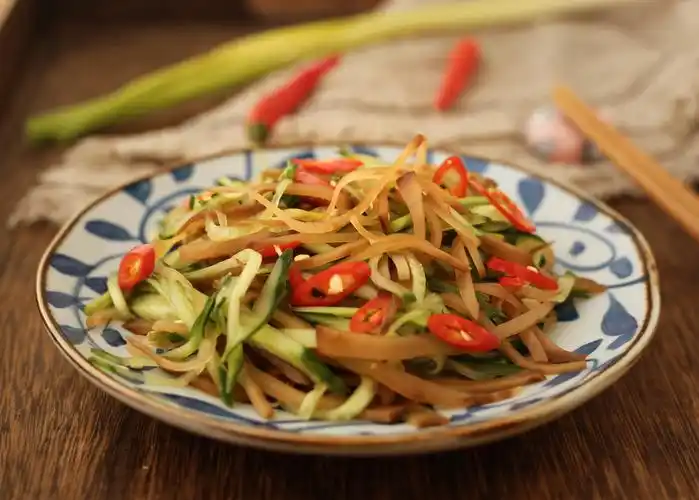 婆婆做了三十年的拌咸菜,开胃爽口,早餐必备,天天吃也不腻