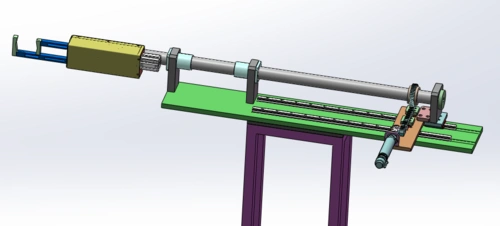 旋转加直线运动