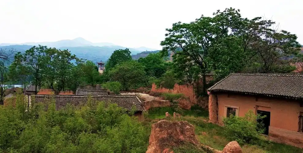 山西万荣万泉涧沟千年古村落