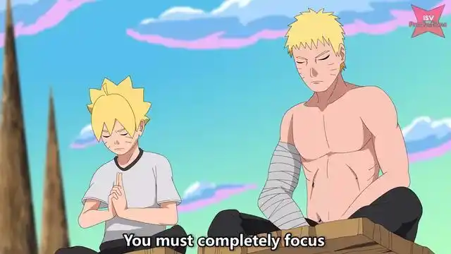 能够单挑大筒木,但是以鸣人的智商,他根本不知道怎么样才能够保住博人