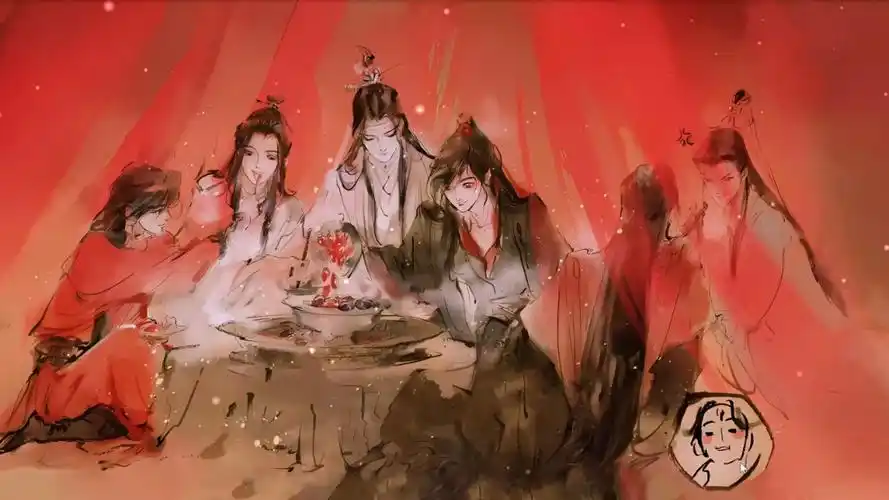 无忘当年,五年归期 #wallpaper壁纸名:墨香铜臭