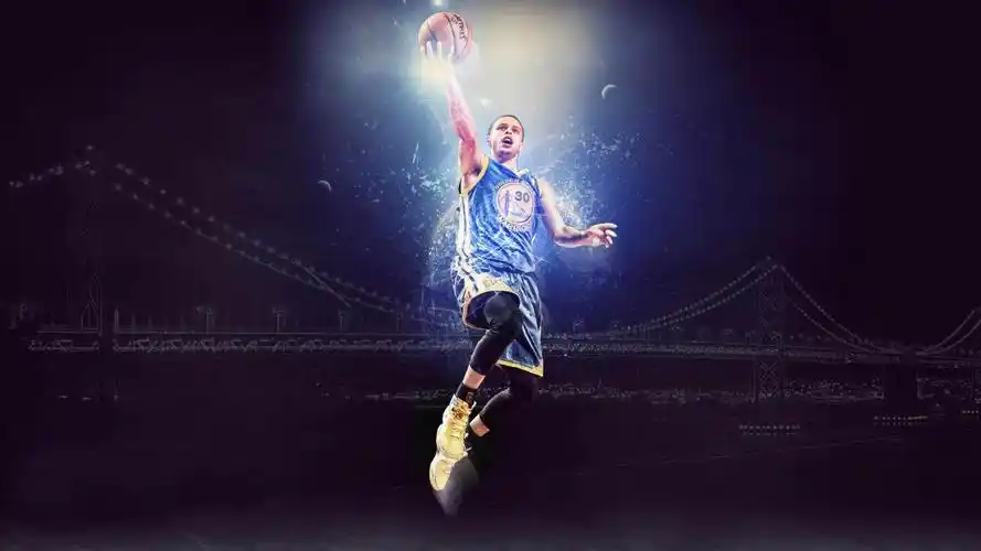 nba球员勇士队斯蒂芬库里高清桌面壁纸库里nba篮球