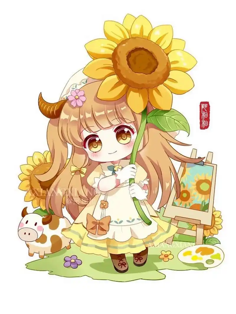 艺术细胞的金牛座刚好最近也是金牛季这是十二星座*魔法少女的第五弹