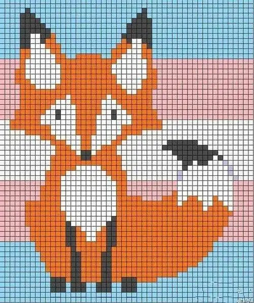 多款可爱动物毛衣图案收藏起来以后会用到