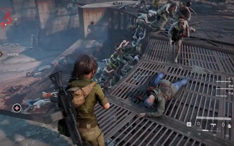 实况《僵尸世界大战》p3丧尸山不是吹的,游戏独特看点