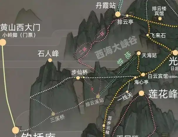 爆肝了!最全 黄山 地图诞生,附地图绘制过程