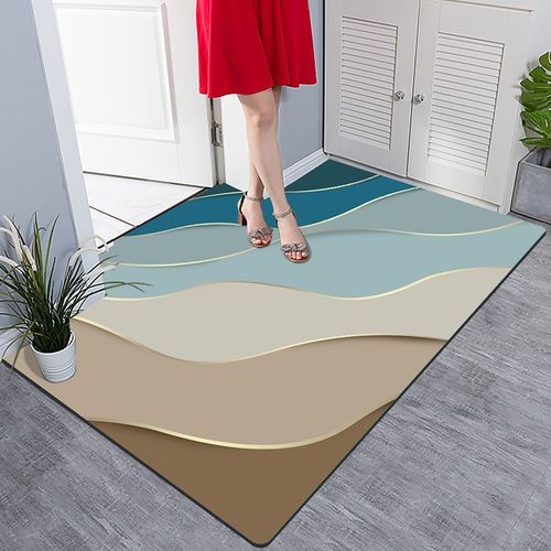 进门地垫可擦洗门垫脚垫家用防油防水防滑垫地板垫厨房垫子 金色海岸