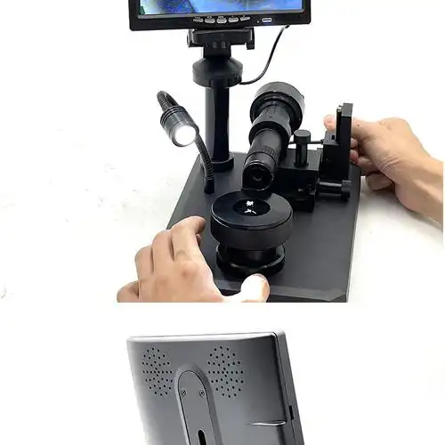 高清鉴定看钻石腰码钻石放大镜看腰码高清电子腰码镜检测专用显微镜