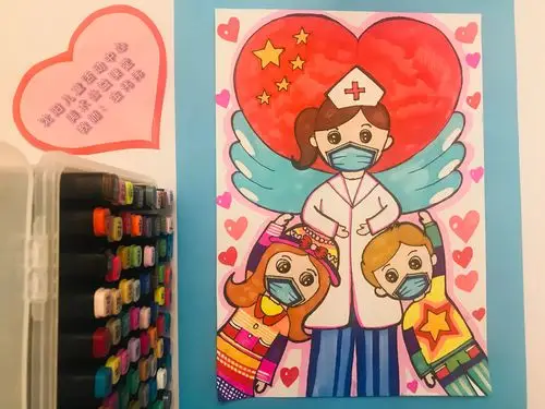 "守护一座城 共爱一个家"主题活动之二《敬致白衣天使》执教教师:金伟