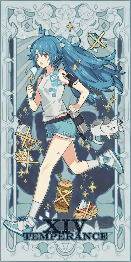 2233娘塔罗牌画师:star影法师 - 堆糖,美图壁纸兴趣社区