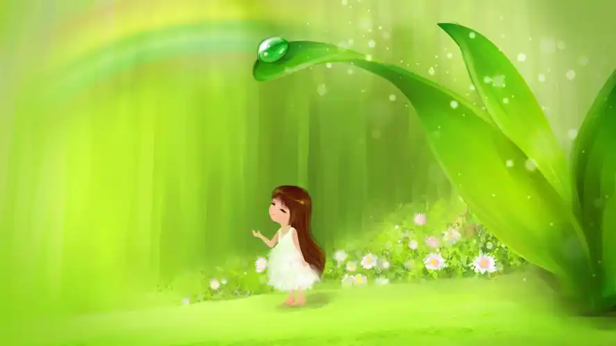 动漫,卡通女孩,可爱,唯美卡通女孩壁纸