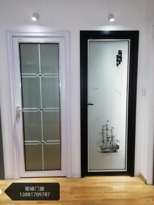 卫生间门铝镁合金浴室现代简约钢化玻璃厕所厨房房门防水卧室门
