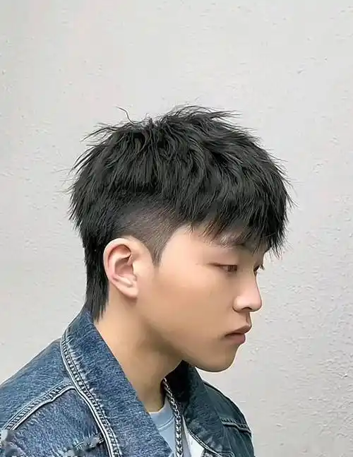 超短寸头,前刺头,狼尾头和微分碎盖头,你认为哪一种最帅气_发型_时尚