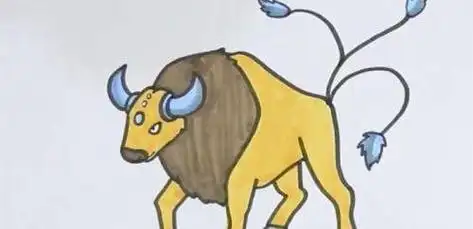 可爱彩色黄牛简笔画带步骤 带颜色的黄牛简笔画怎么画好看又易学