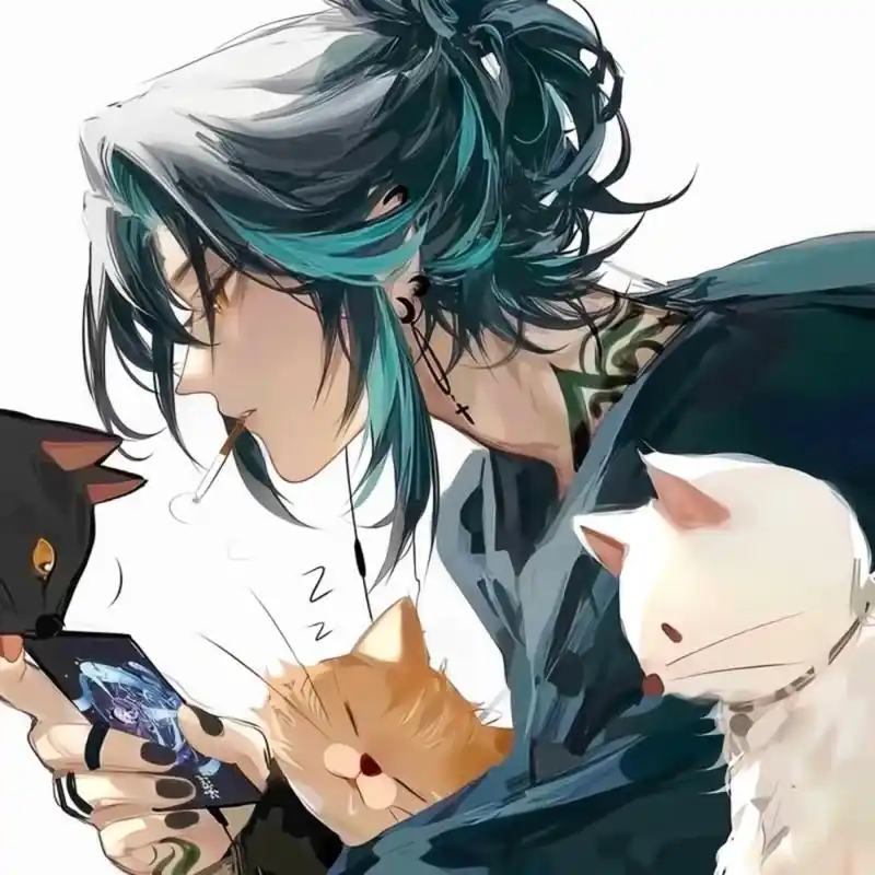 帅气动漫男生头像