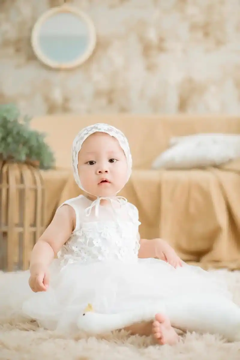 宝宝周岁照.这个夏天我的崽崽周岁啦我跟先森都想要生个小公主 - 抖音