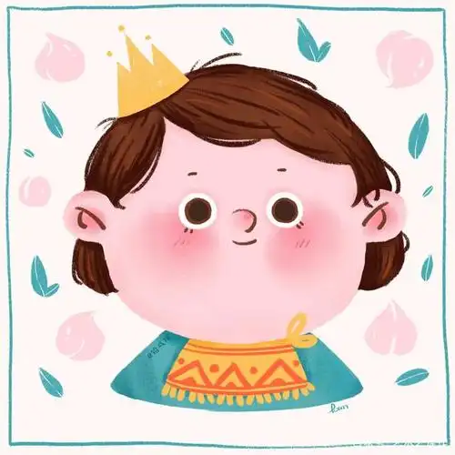 一组可爱风胖嘟嘟人物小头像,萌萌的 作者:铅成饼