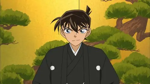 名侦探柯南新一柯南帅气高清桌面壁纸