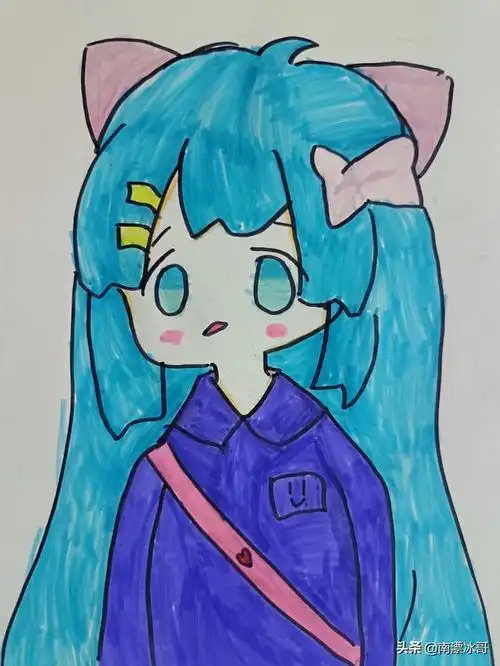 一二年级美术画画图片大全,小学一年级宝宝的绘画作品,天真无邪的童年