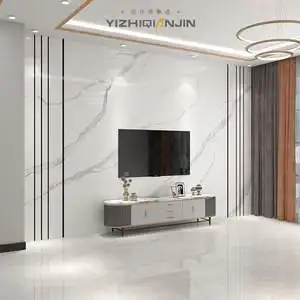 黑色金属线条大理石纹壁画客厅沙发背景装饰卧室电视背景墙壁纸