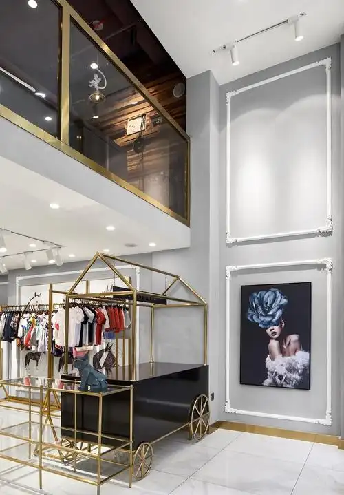 服装店现代风格案例功能区现代简约功能区设计图片赏析