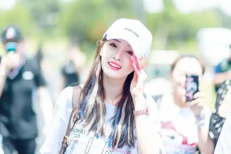 《创造101》的成员之一吴宣仪