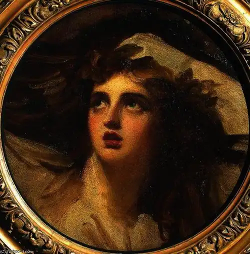 汉密尔顿夫人作为卡桑德拉 – (george romney)