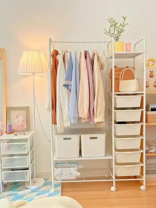 ins风卧室|敲温柔的奶油少女心小屋,独居女生的幸福小天地