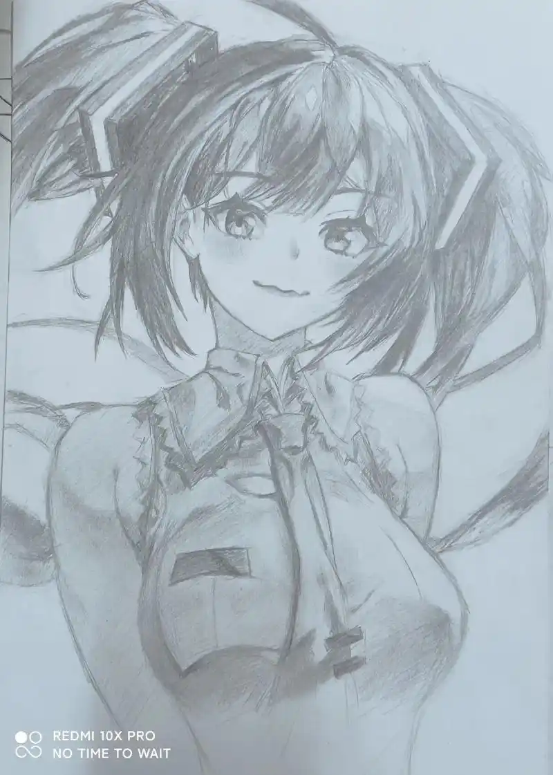 好久内画过铅笔画,是真的累.#二次元 #画画 #临摹  - 抖音