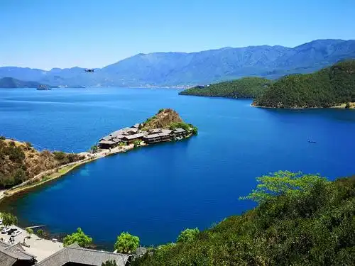 泸沽湖里格半岛