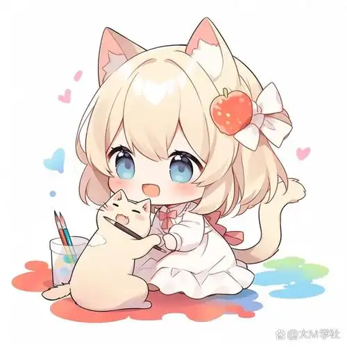 动漫头像|猫耳少女的甜蜜日常(3)