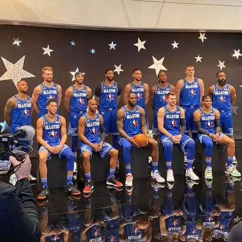 nba全明星球星大合照