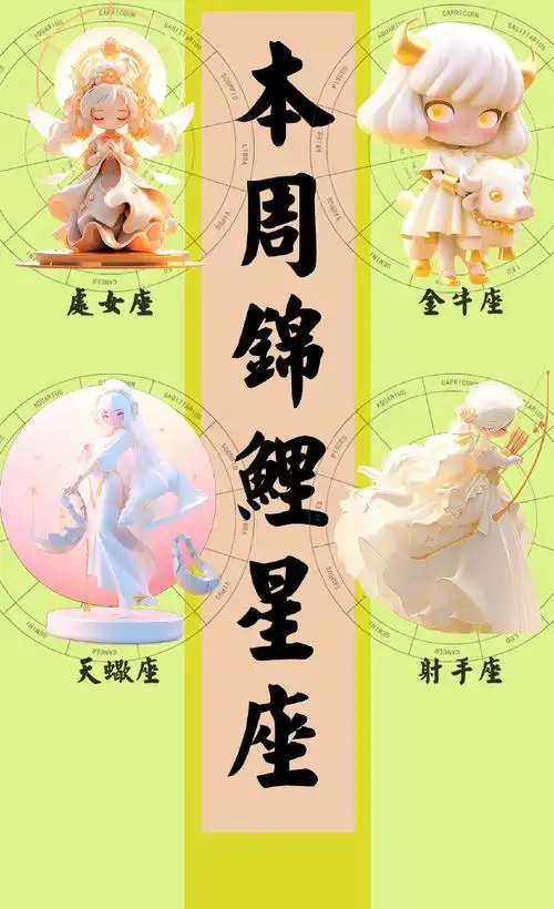 本周锦鲤星座榜单#(4月8日-4月14日)  05点赞转发接好运上升和萄趑