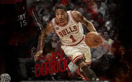 derrick rose wallpaper 2012