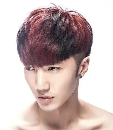 韩式纹理花子头图片 青少年小纹理花子头