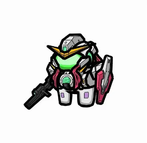 00高达系列,四小强各种形态可爱风高达头像