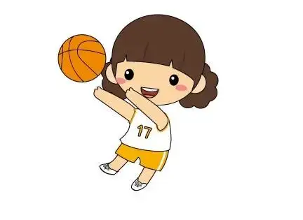 篮球q版女孩怎么画_篮球q版女孩简笔画画法步骤教程