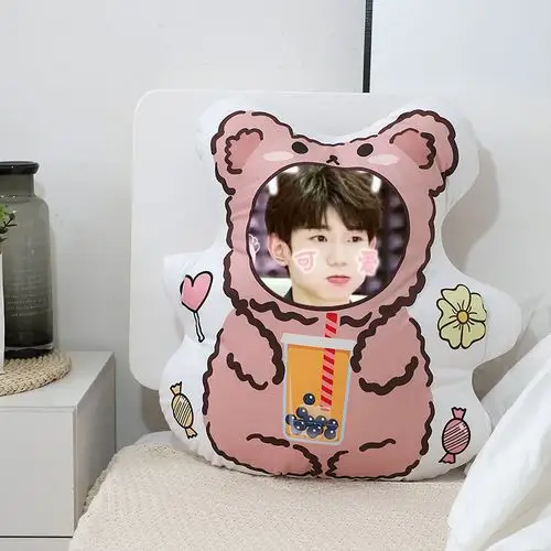 王源玩偶人形公仔同款真人莱阳娃娃tfboys生日毛绒布艺类玩具