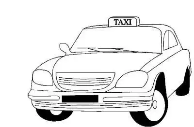 出租车简笔画画法步骤出租车简笔画图片出租车简笔画步骤图教程漂亮的