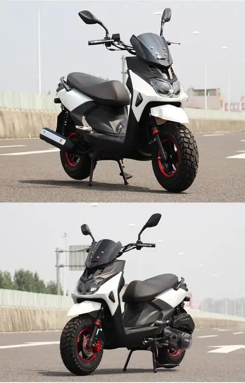 踏板摩托车燃油路虎八代踏板车150cc电喷摩托车可上牌越野踏板车蓝色