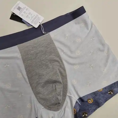 vjeckeyseries男士瑞奇v牌8004b轻奢大码抗菌肥佬平角短裤内裤