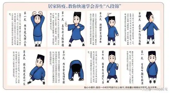 居家隔离传统养生功法推荐|八段锦和八部金刚功|气功|太极拳|道教