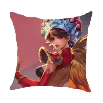 送荣耀抱枕沙发办公室靠枕床头靠背汽车雅典娜典韦霸王别姬项羽虞姬