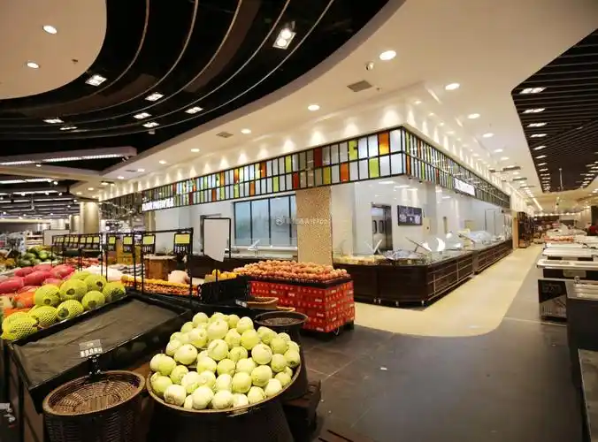 大型连锁超市装修设计效果图