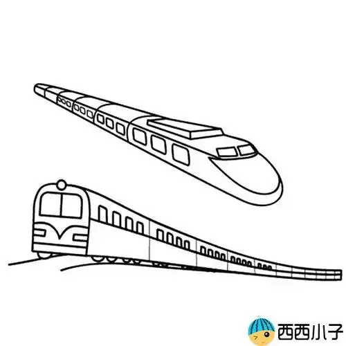 笔画高铁简笔画侧面 搜狗图片搜索高铁火车简笔画怎么画带步骤图彩色