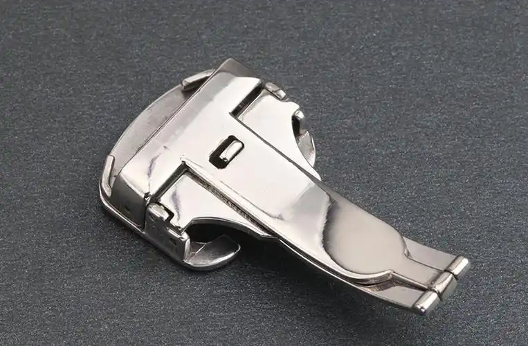 观度 适配卡地亚蓝气球表带配件 蝴蝶扣表扣 手表表带扣 精钢