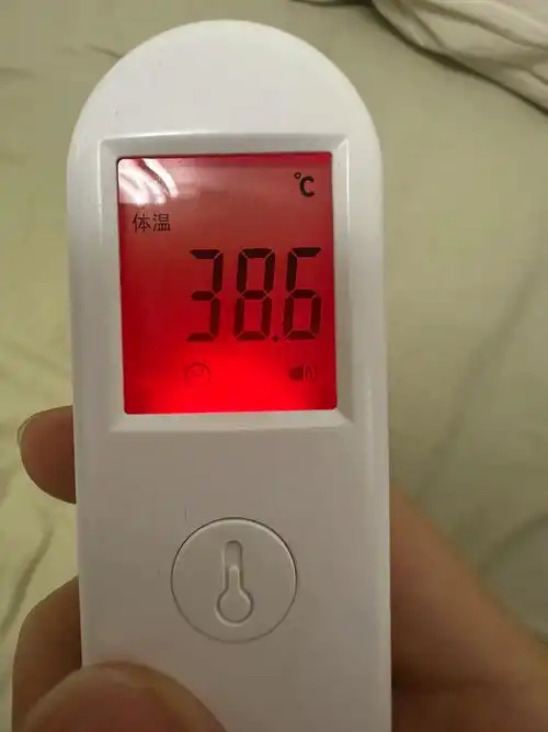 37.6度体温计真实图片请假 - 抖音