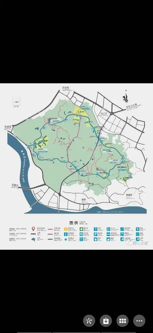 嘉州绿心公园二期改造提升 新开工 市中区 2020-2021建设内容为公园出