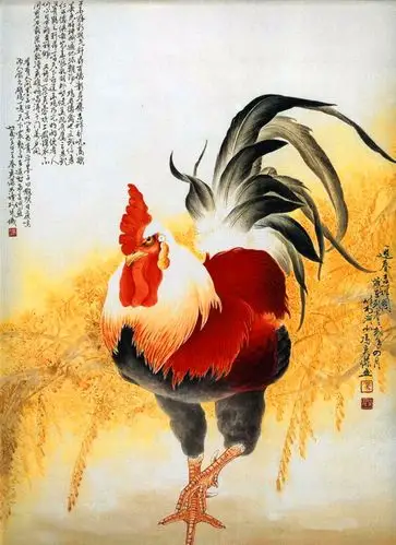 金鸡报晓 福瑞呈祥 - 雨芳馨远 - 雨芳馨远博客